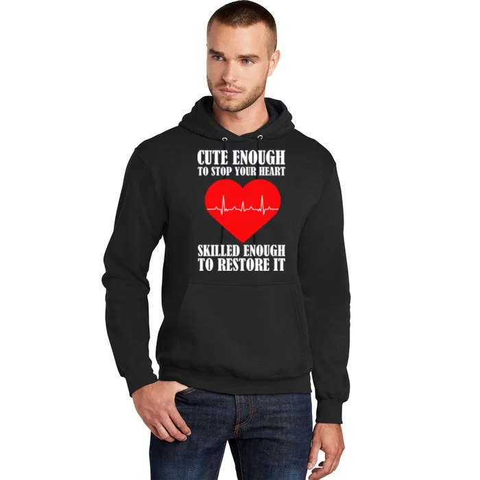 Cute Skilled Nurse Tall Hoodie