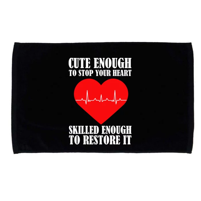 Cute Skilled Nurse Microfiber Hand Towel