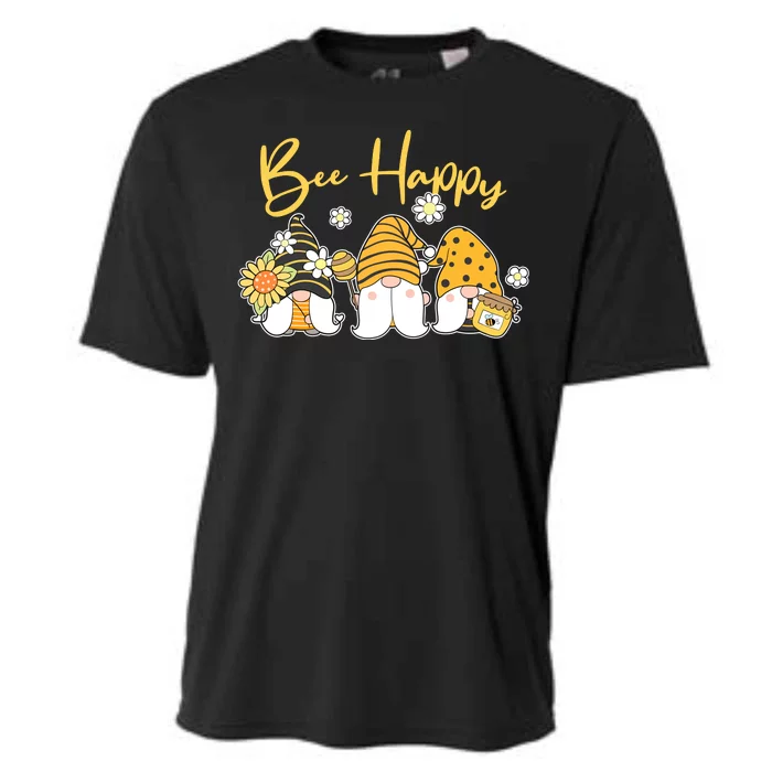 Cute Spring Bee Happy Gnomes Cooling Performance Crew T-Shirt