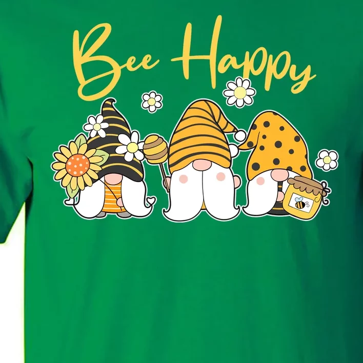 Cute Spring Bee Happy Gnomes Tall T-Shirt