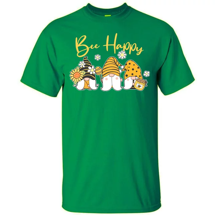 Cute Spring Bee Happy Gnomes Tall T-Shirt