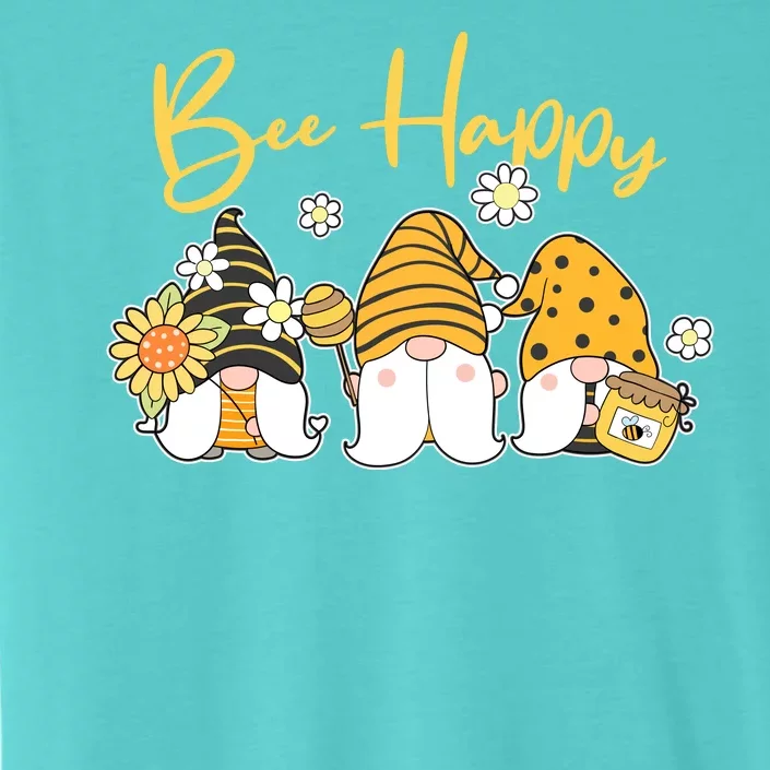 Cute Spring Bee Happy Gnomes ChromaSoft Performance T-Shirt