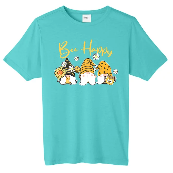 Cute Spring Bee Happy Gnomes ChromaSoft Performance T-Shirt