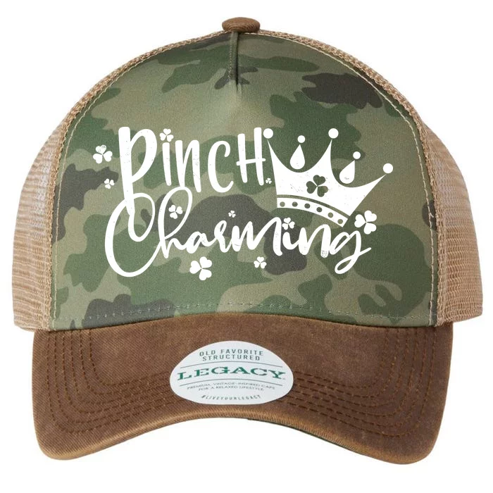 Cute St Patricks Day Pinch Charming Legacy Tie Dye Trucker Hat