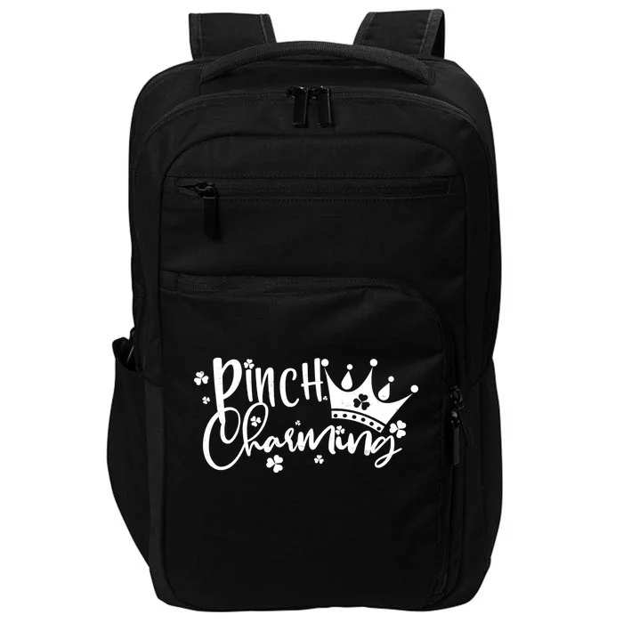 Cute St Patricks Day Pinch Charming Impact Tech Backpack