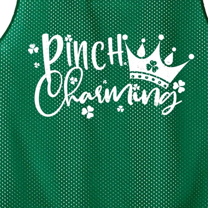 Cute St Patricks Day Pinch Charming Mesh Reversible Basketball Jersey Tank