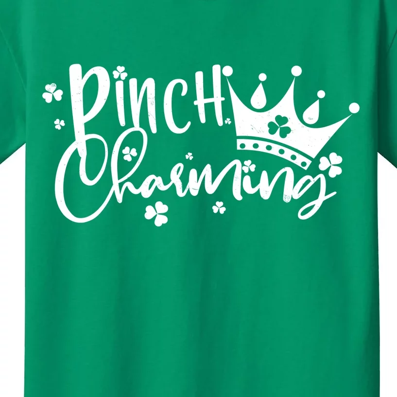 Cute St Patricks Day Pinch Charming Kids T-Shirt