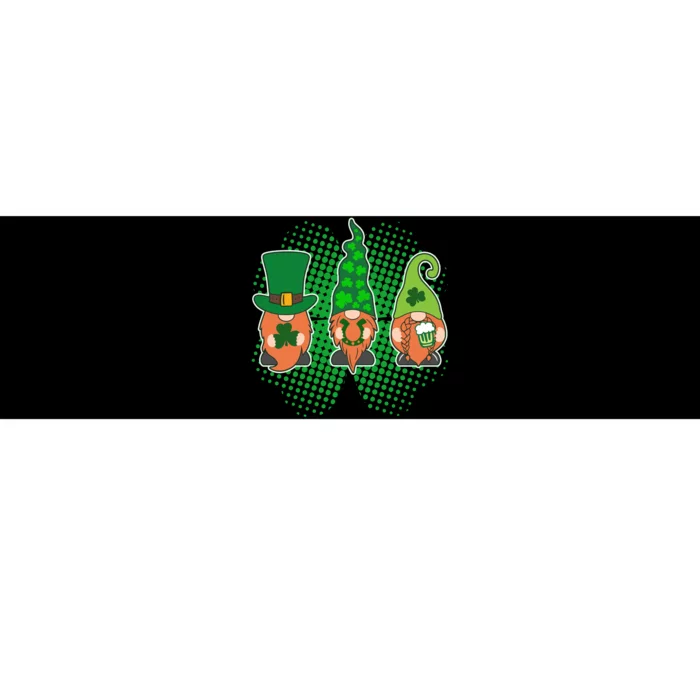 Cute St Patrick's Days Lucky Gnomes Bumper Sticker