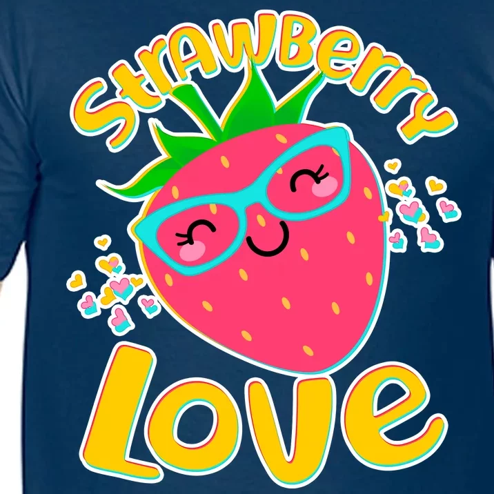 Cute Strawberry Love Comfort Colors T-Shirt