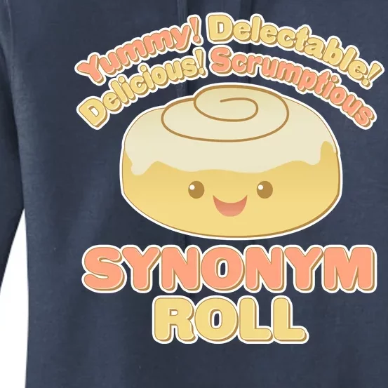 Cute Synonym Roll Women's Pullover Hoodie