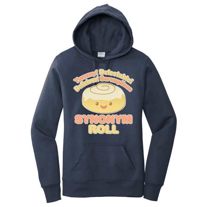 Cute Synonym Roll Women's Pullover Hoodie