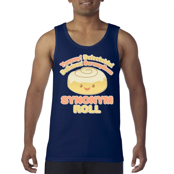 Cute Synonym Roll Tank Top