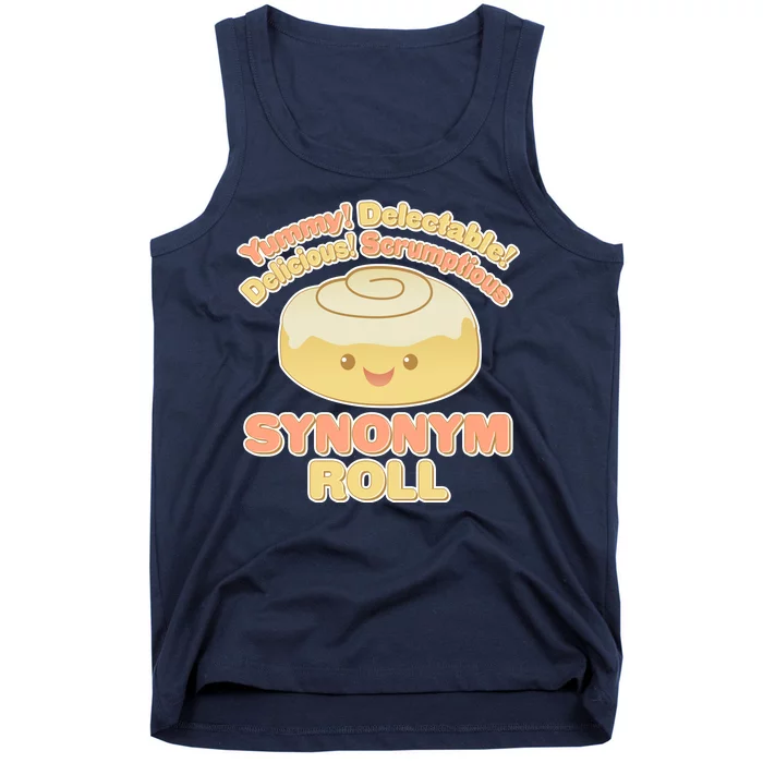 Cute Synonym Roll Tank Top