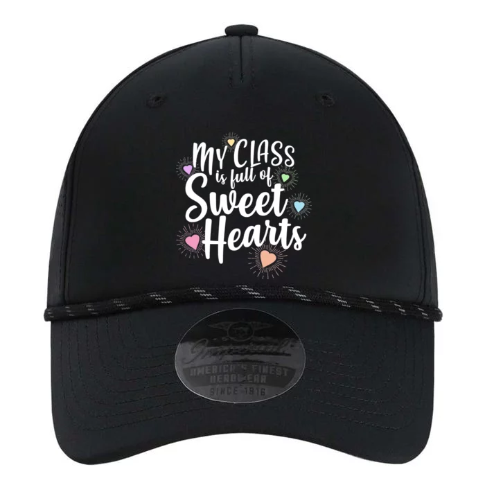 Cute Teachers Gift - My Class Is Full Of Sweet Hearts Performance The Dyno Cap