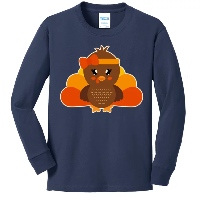 Little girl hot sale thanksgiving shirt