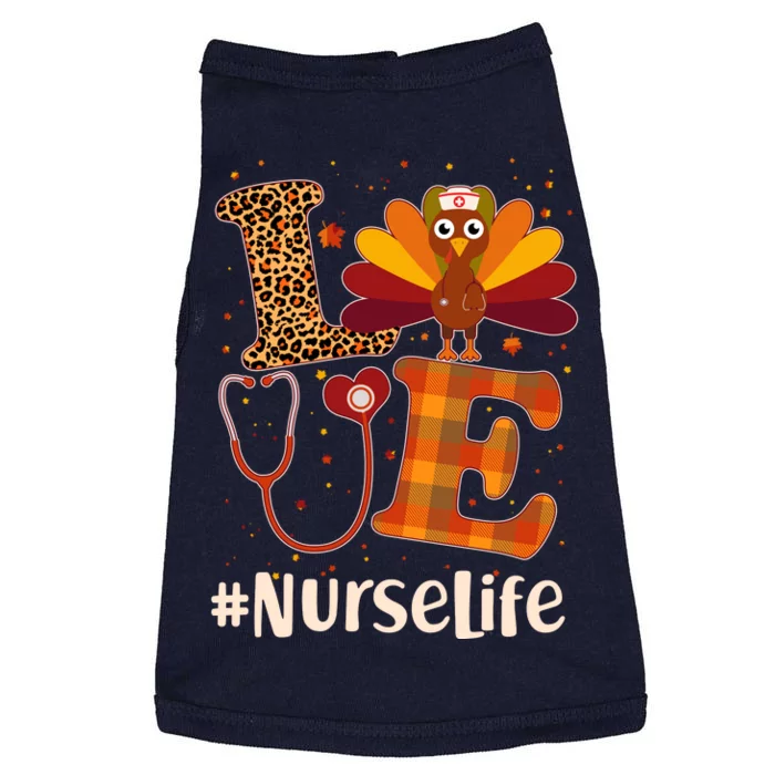 Cute Thanksgiving #NurseLife Fall Patterns Nurse Turkey Doggie Tank