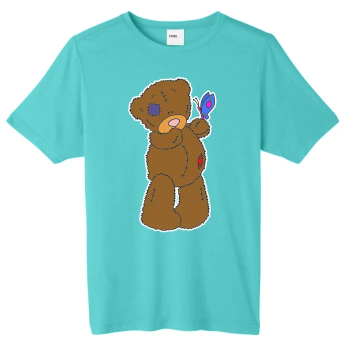 Cute Torn Teddy Bear ChromaSoft Performance T-Shirt