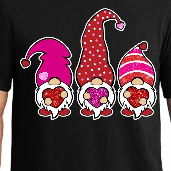 Cute Valentine's Day Gnomes Pajama Set