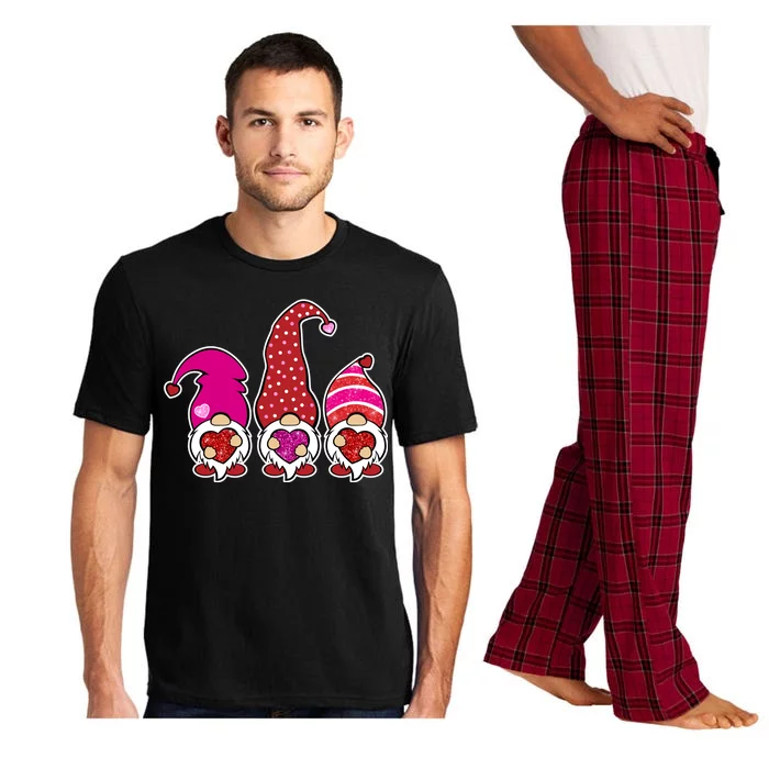 Cute Valentine's Day Gnomes Pajama Set