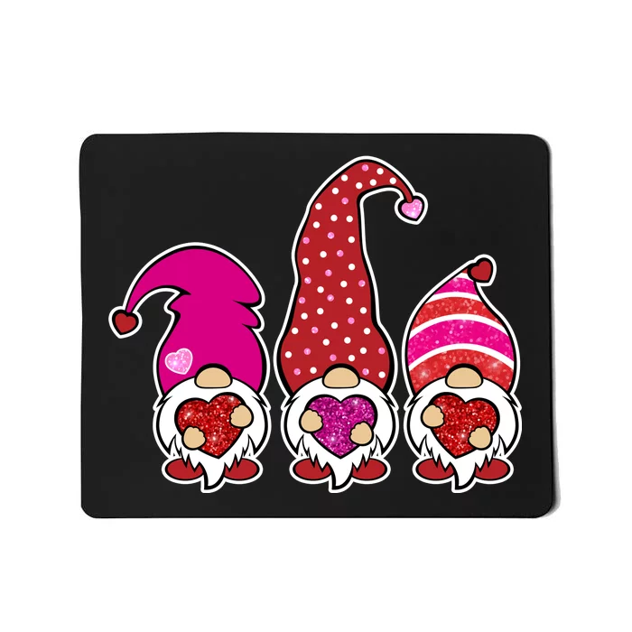 Cute Valentine's Day Gnomes Mousepad