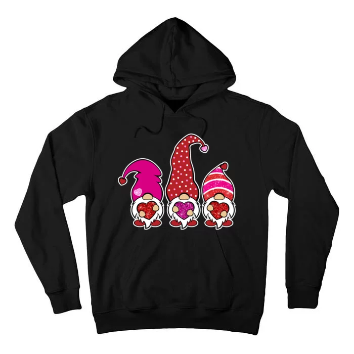 Cute Valentine's Day Gnomes Tall Hoodie