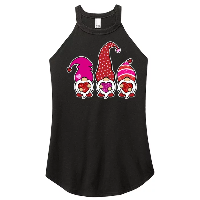 Cute Valentine's Day Gnomes Women’s Perfect Tri Rocker Tank