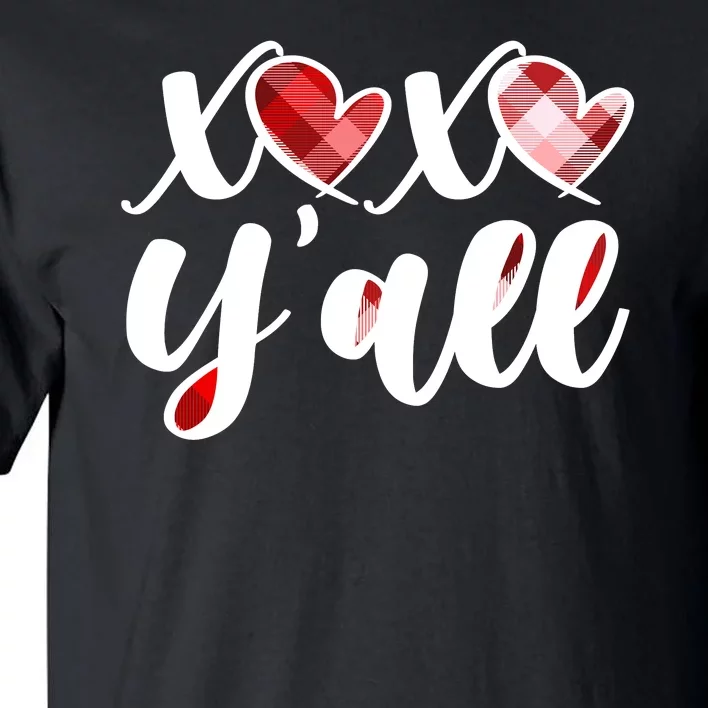 Cute Valentine's Day XOXO Y'all Tall T-Shirt