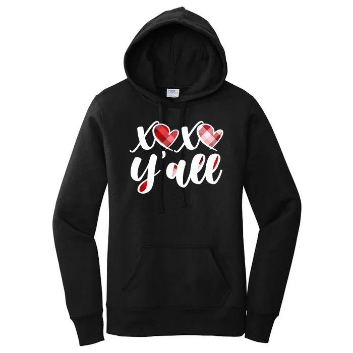 Cute Valentine's Day XOXO Y'all Women's Pullover Hoodie