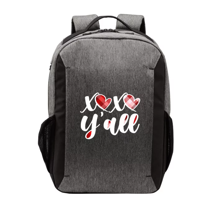 Cute Valentine's Day XOXO Y'all Vector Backpack