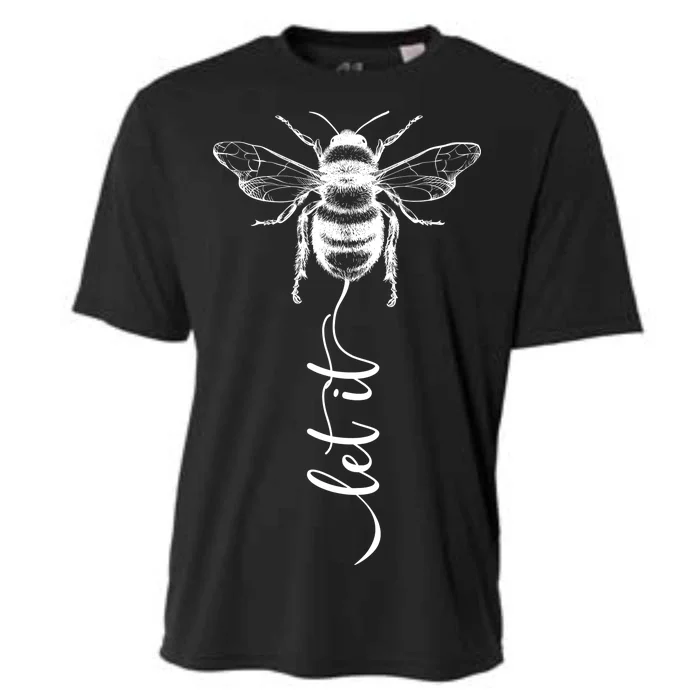 Cute Vintage Let It Bee Cooling Performance Crew T-Shirt