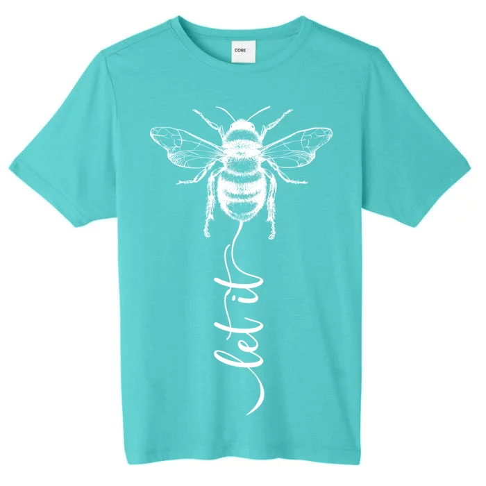 Cute Vintage Let It Bee ChromaSoft Performance T-Shirt