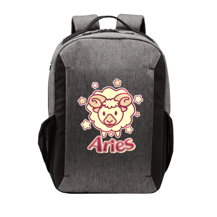 Cute Zodiac Aries Ram Vector Backpack