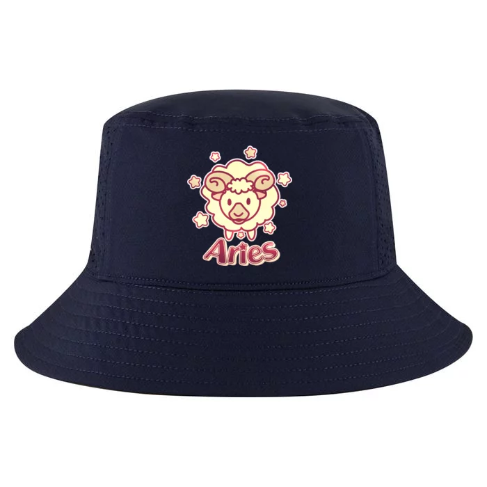 Cute Zodiac Aries Ram Cool Comfort Performance Bucket Hat