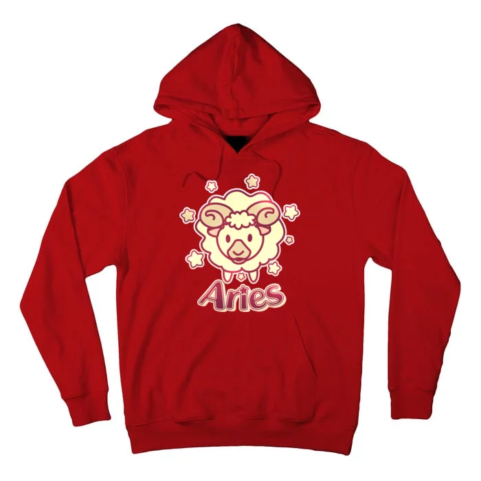 Cute Zodiac Aries Ram Tall Hoodie