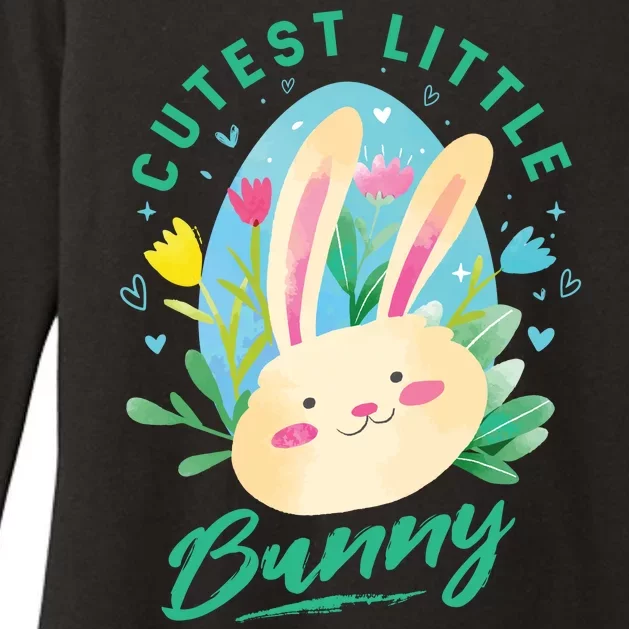 Cutest Little Bunny Womens CVC Long Sleeve Shirt