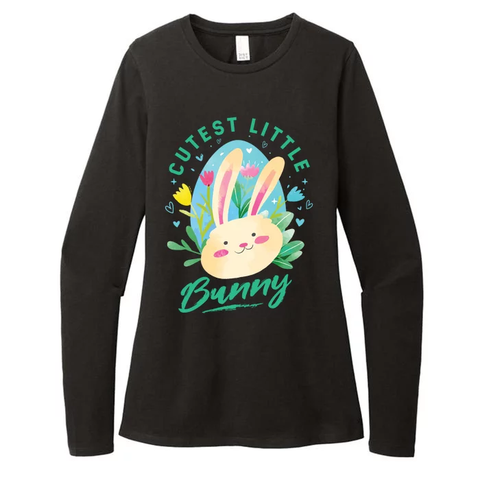 Cutest Little Bunny Womens CVC Long Sleeve Shirt