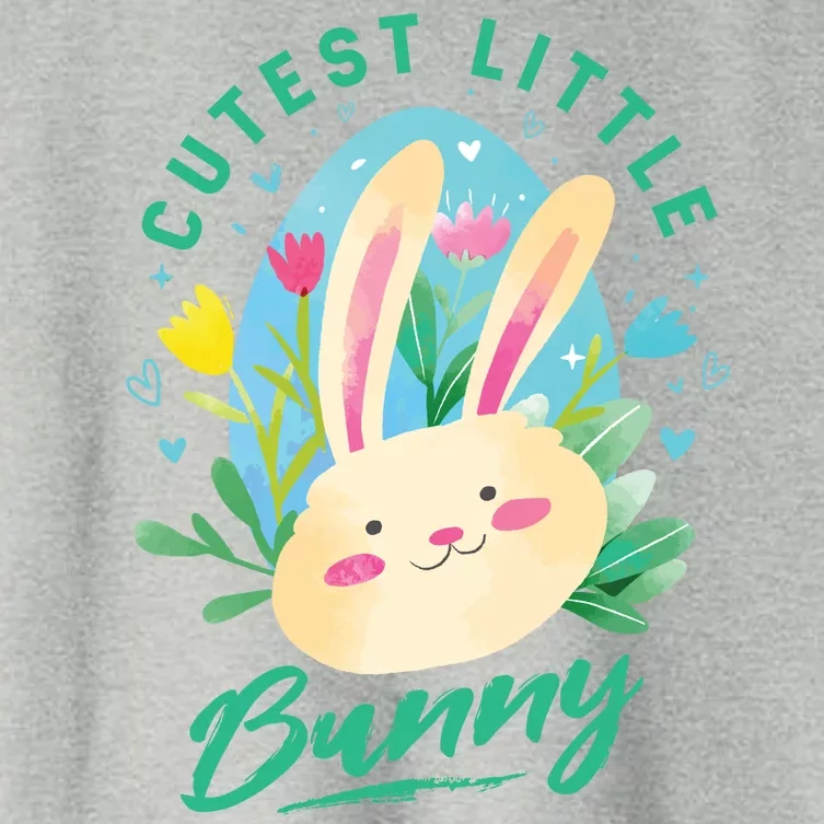 Cutest Little Bunny Women's Crop Top Tee