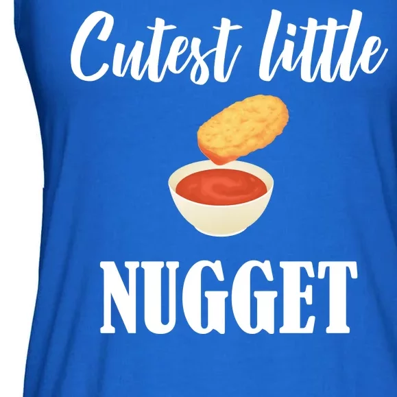 Cutest Little Nugget Ladies Essential Flowy Tank