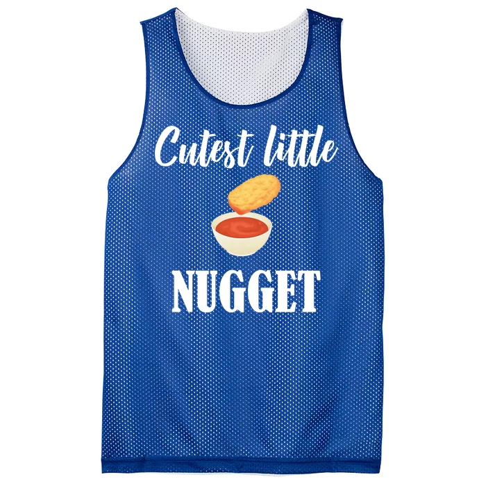 Cutest Little Nugget Mesh Reversible Basketball Jersey Tank