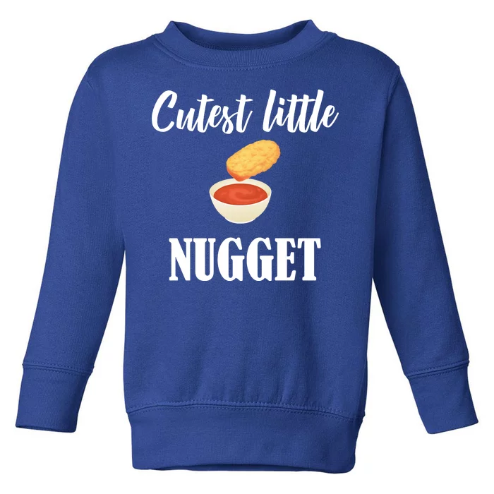 Cutest Little Nugget Toddler Sweatshirt