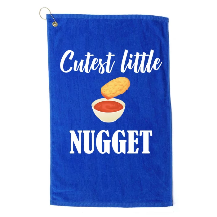 Cutest Little Nugget Platinum Collection Golf Towel