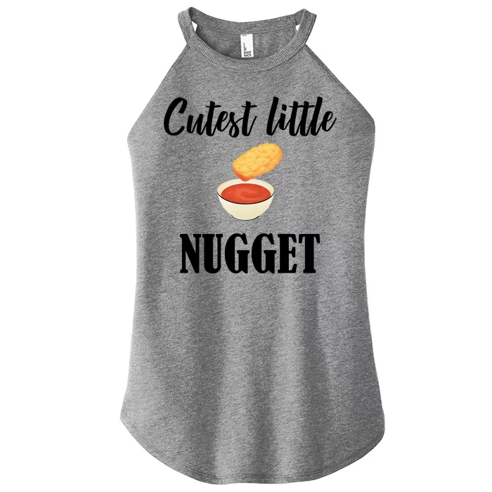 Cutest Little Nugget Women’s Perfect Tri Rocker Tank