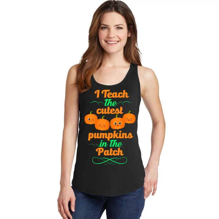 Cutest Pumpkins In The Patch Ladies Essential Tank