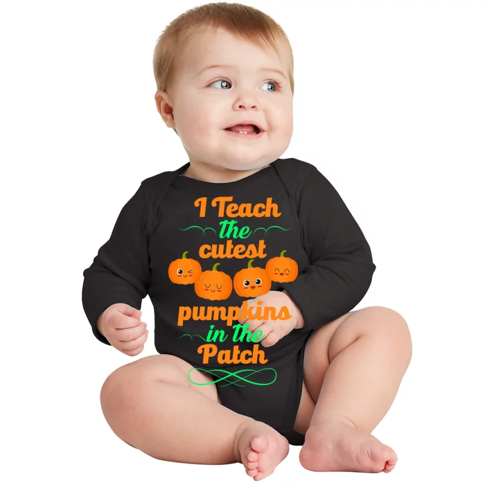 Cutest Pumpkins In The Patch Baby Long Sleeve Bodysuit