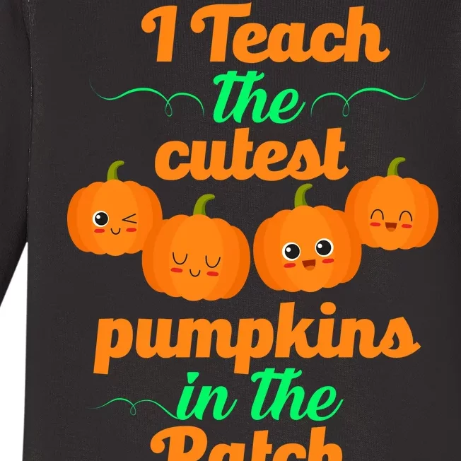 Cutest Pumpkins In The Patch Baby Long Sleeve Bodysuit