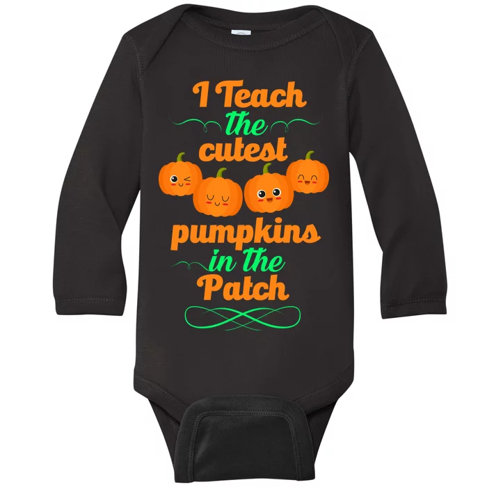 Cutest Pumpkins In The Patch Baby Long Sleeve Bodysuit