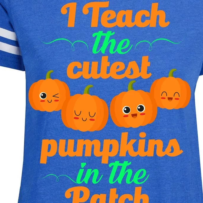 Cutest Pumpkins In The Patch Enza Ladies Jersey Football T-Shirt