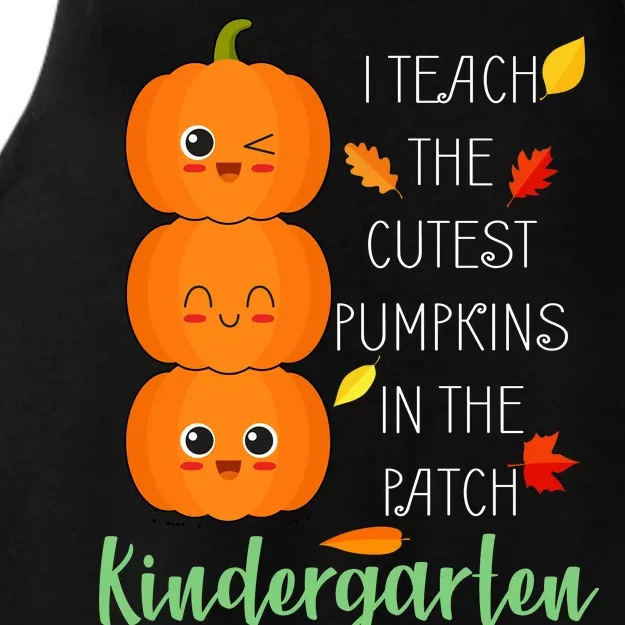 Cutest Pumpkins In The Patch Kindergarten Ladies Tri-Blend Wicking Tank