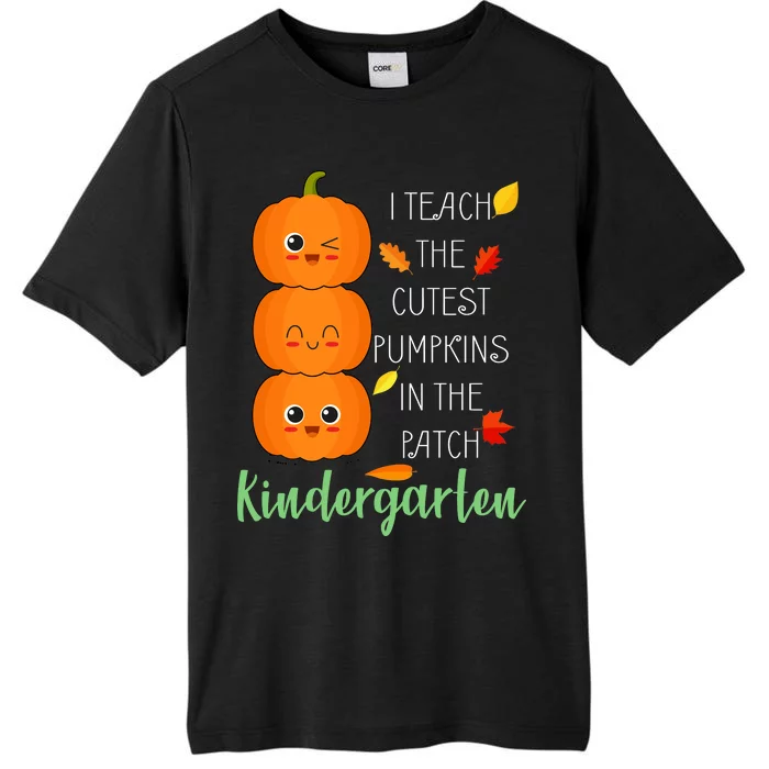 Cutest Pumpkins In The Patch Kindergarten ChromaSoft Performance T-Shirt