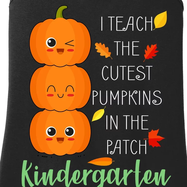 Cutest Pumpkins In The Patch Kindergarten Ladies Essential Tank